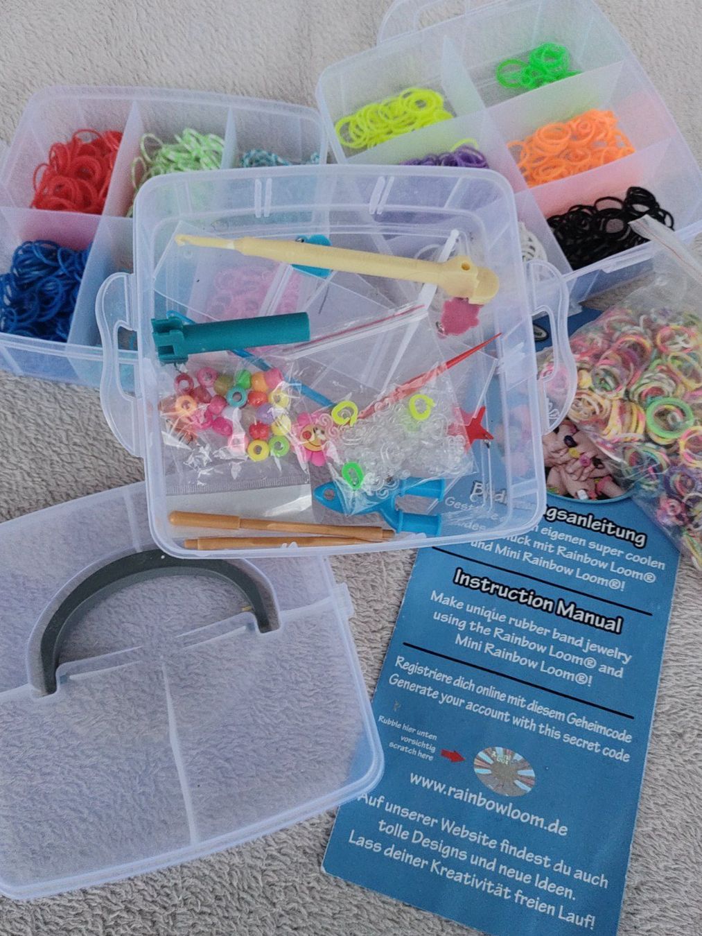 Kit bricolage: Rainbow Loom Starter Set, – Usato da Strengelbach venduto da Phorensic_30 2