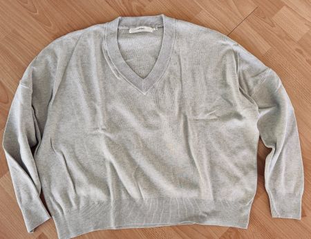 Pullover - INWEAR Strick Foster IW V-Neck Gr. L taupe beige