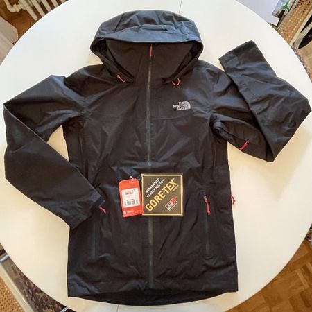 THE NORTH FACE Herren Trekking Jacke Gr. S schwarz GORE-TEX