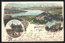 Litho Zürich, Restaurant Uto Kulm, Hote