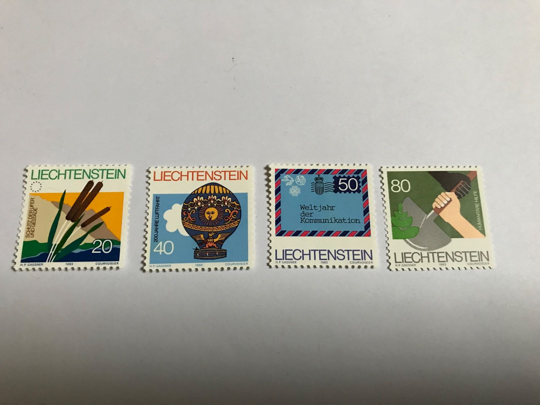 Tutti i francobolli: briefmarken FL 1983, ungestempelt – Usato da liestal venduto da makai05