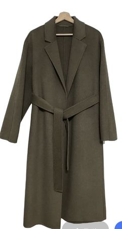 Mango Mantel mit 53% Wolle, Gr. L