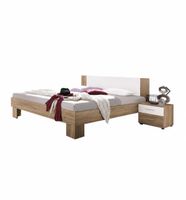 Doppelbett ohne Nachtisch + 2x Matraze und Rost neu