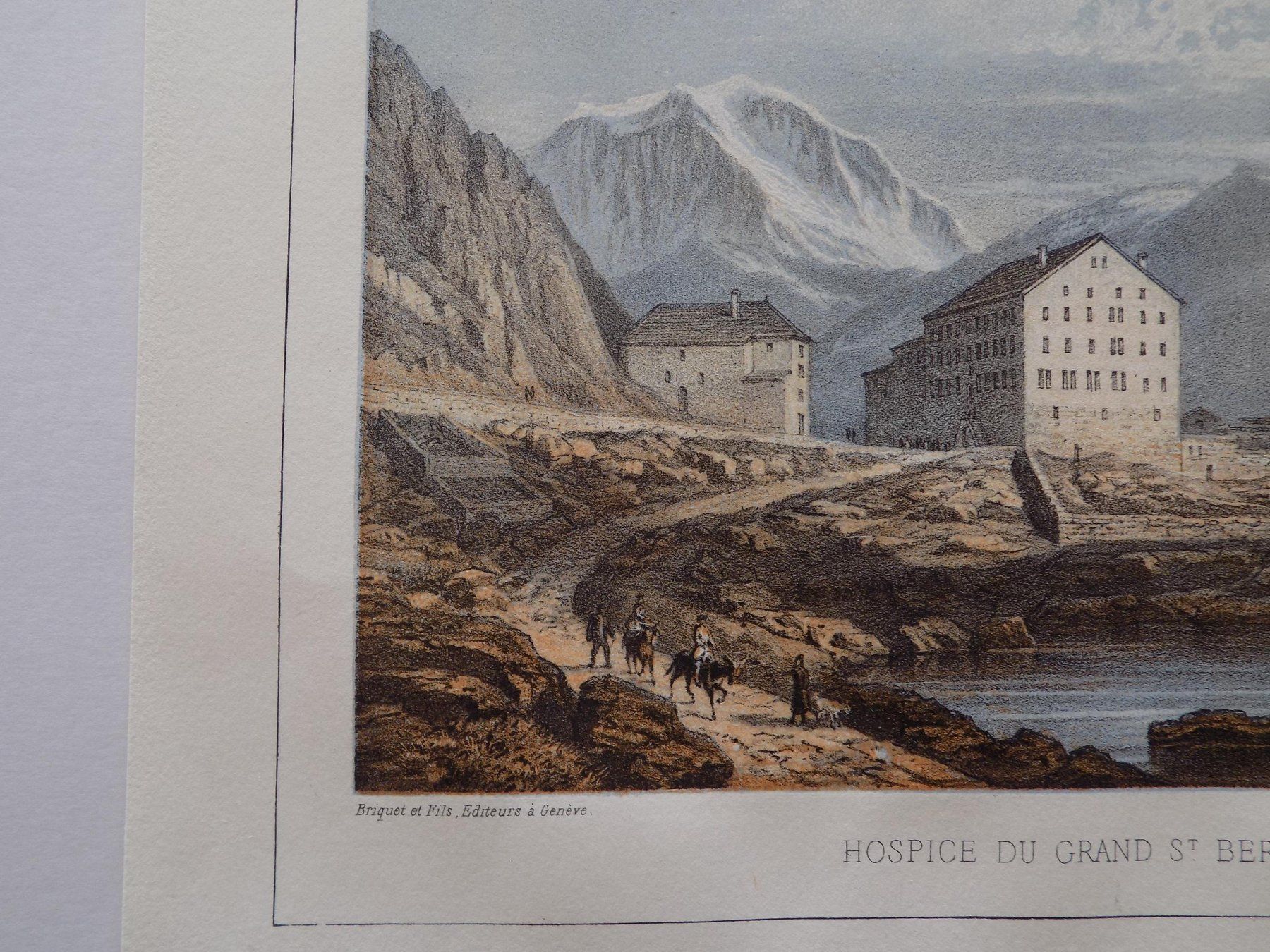 Incisioni: St. Bernhard getönt – Usato da Risch venduto da Antikfee 4