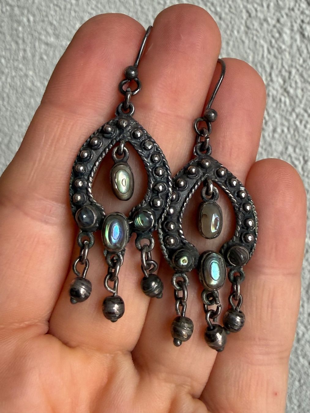 Orecchini pendenti & Orecchini a lobo: Vintage Sterling Silber Ohrringe – Usato da Spiegel b. Bern venduto da Rogger72 4