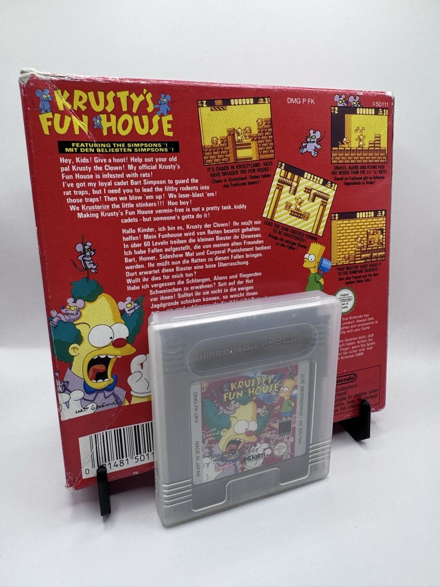 Nintendo Spiele: Krustys Fun House OVP – Gebraucht aus Rheinfelden von lexaner 1