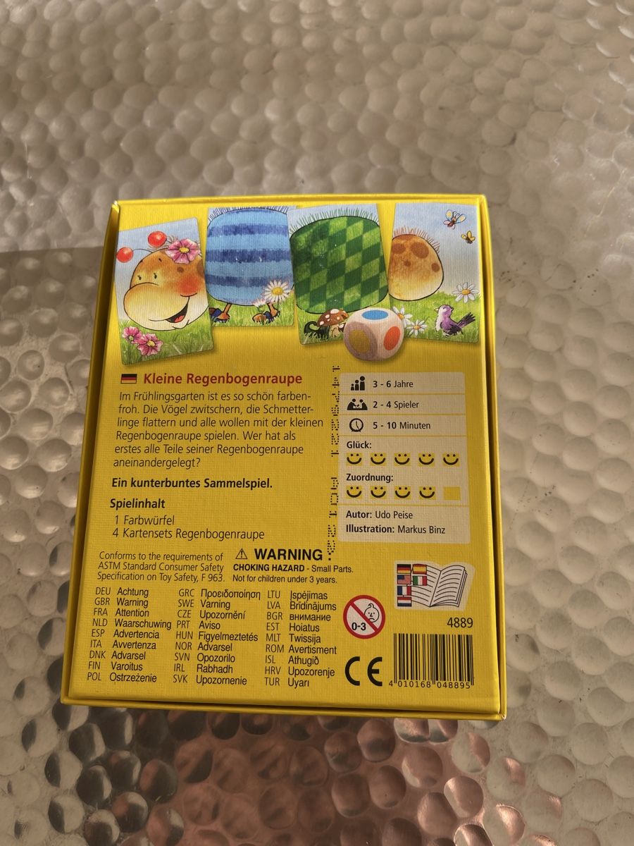 Haba Giochi: HABA Kleine Regenbogenraupe – Usato da Oberrieden venduto da Boccia1981 2