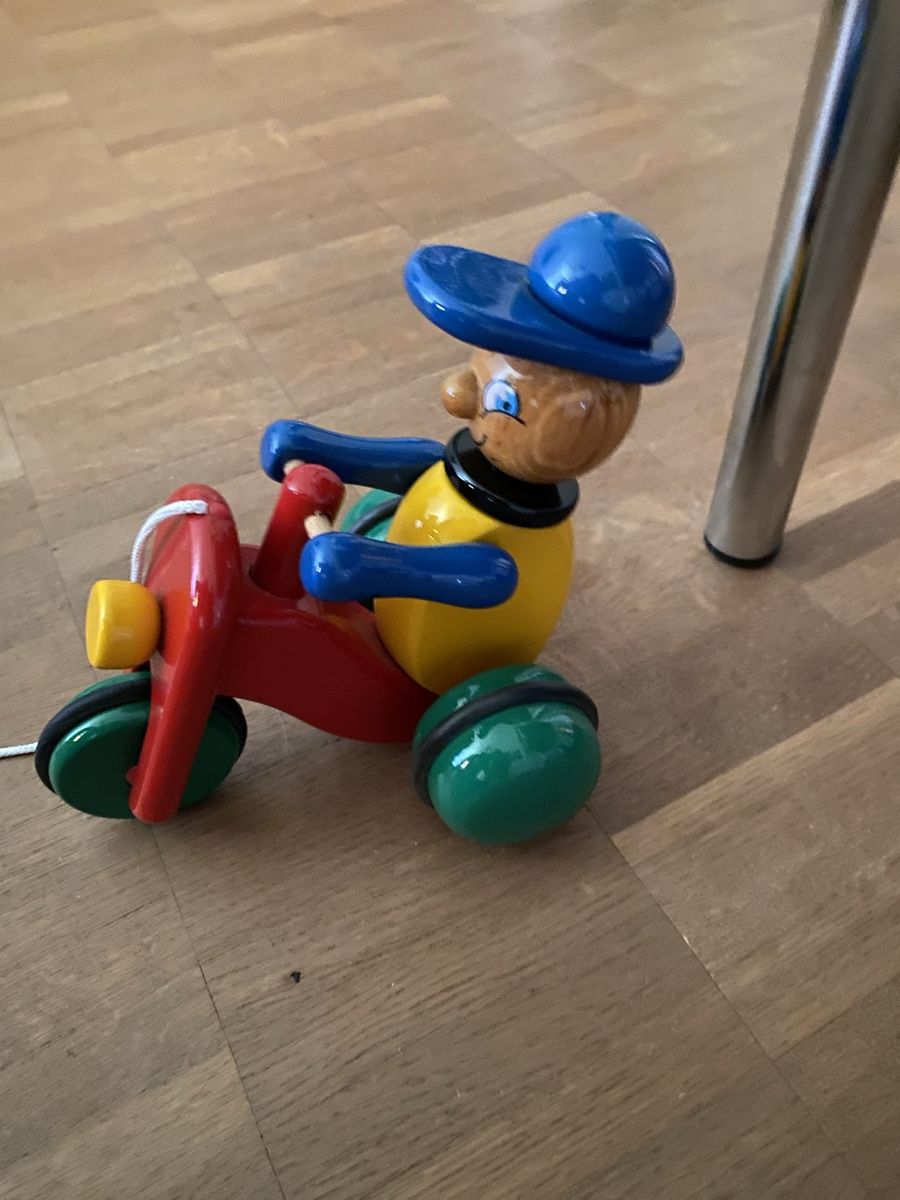Giocattoli: Holz wackelmännchen zum ziehen – Nuovo e nell'imballaggio originale da Langenthal venduto da flower101 1