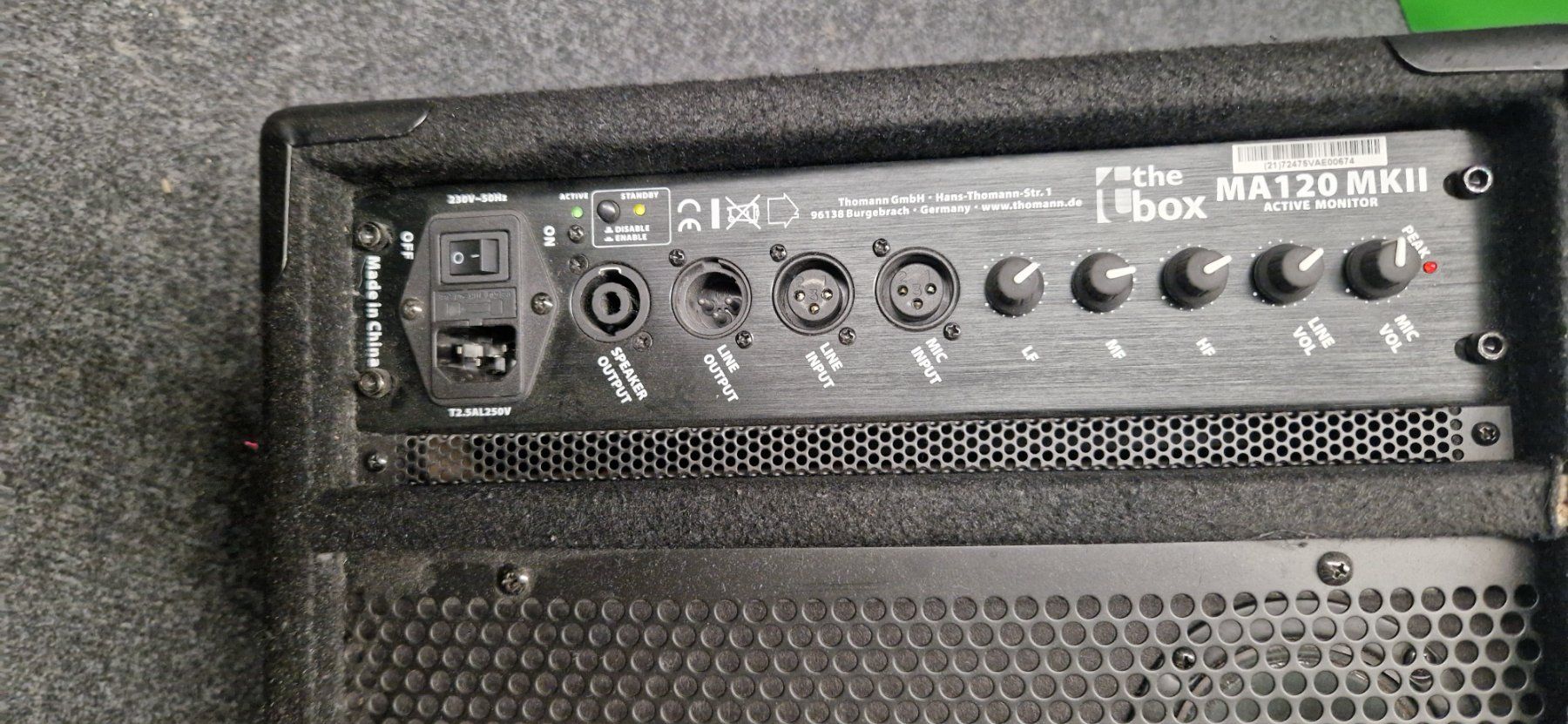 Lautsprecher: 2 Bodenminitore - theBox120 – Gebraucht aus Wangen an der Aare von Lupo760 1