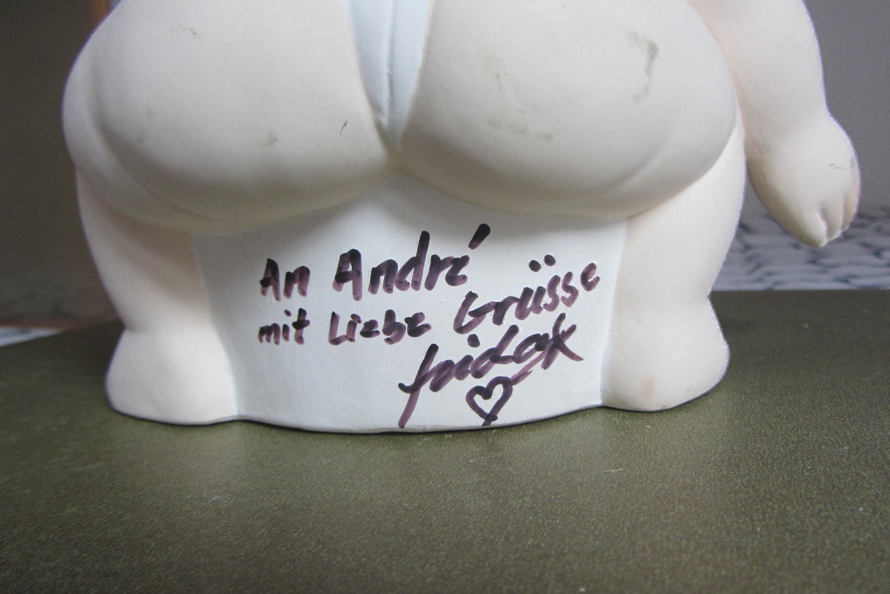 Figuren: ABBA (FRIDA) OBJET UNIQUE !!! SIGNE ! – Gebraucht aus Echallens von vallottonp 3