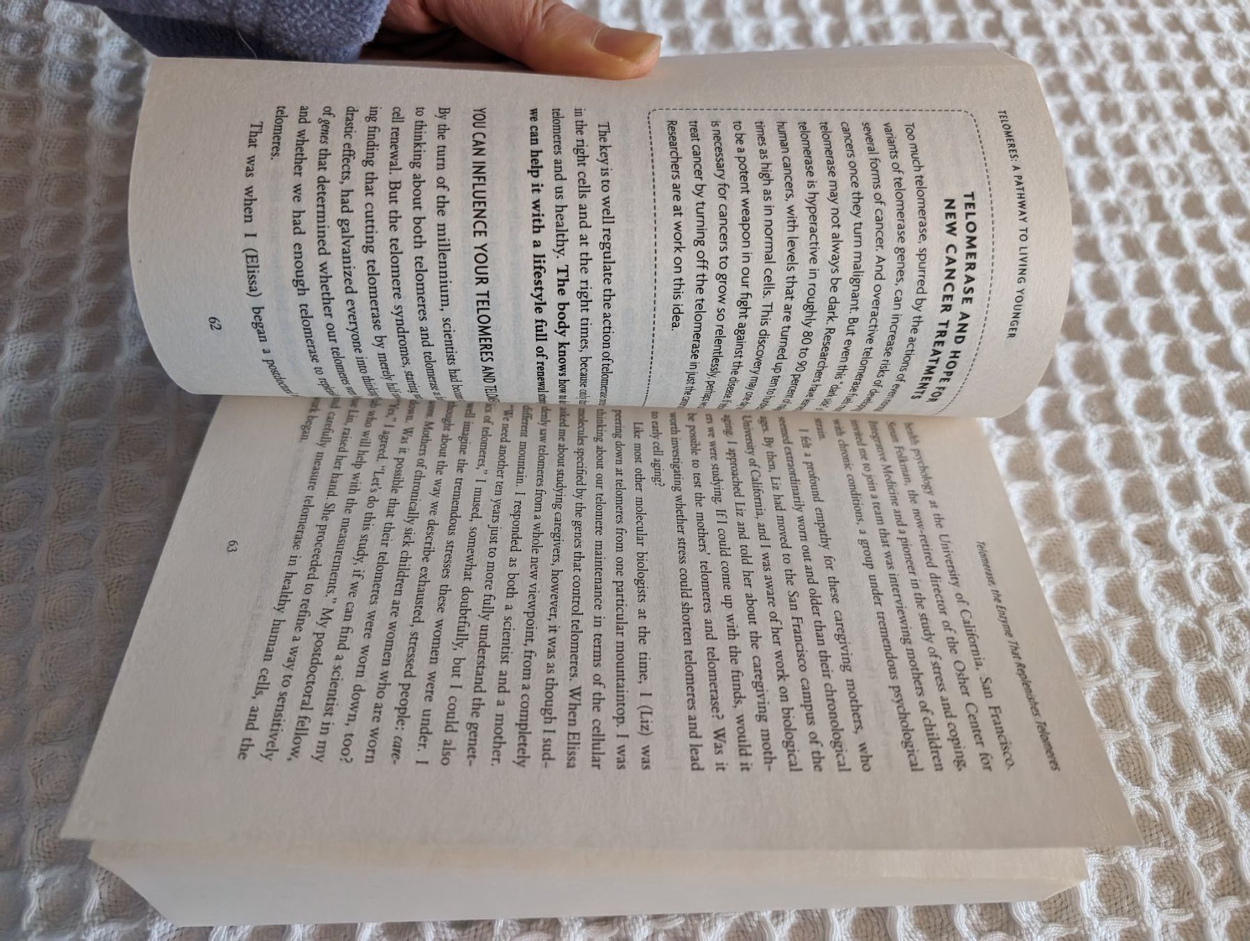 Libri: The telomere effect - Elizabeth Blackburn – Nuovo (secondo la descrizione) da Glis venduto da livespringly 7