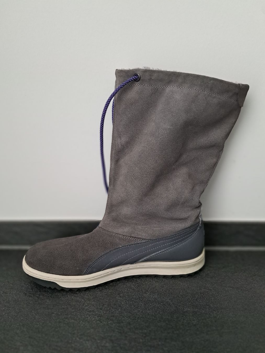 Puma Scarpe da uomo: Puma Winterstiefel Gr. 40.5 Grau – Usato da Weisslingen venduto da Horvi_09