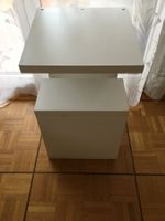 Table d'appoint blanc