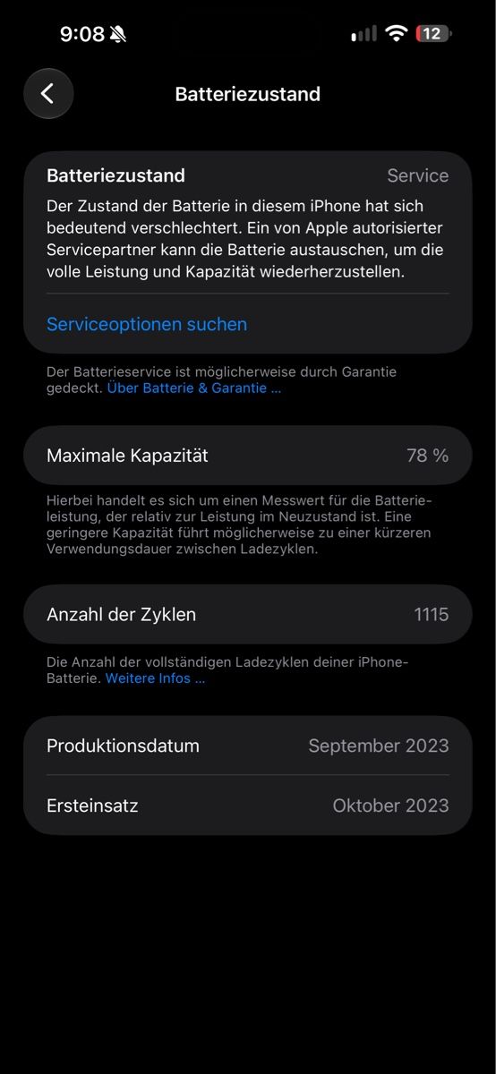 Apple Portables: iPhone 15 Pro Max 256GB Titan – D'occasion à Chur par noggerlover 9
