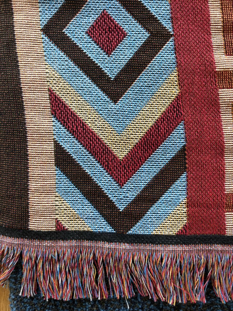Coperte: Couverture motif aztèque/navajo – Usato da Fribourg venduto da bappenzell 1