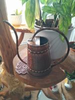 Schweizer Kupfer Giesskanne, Handarbeit, Vintage Design