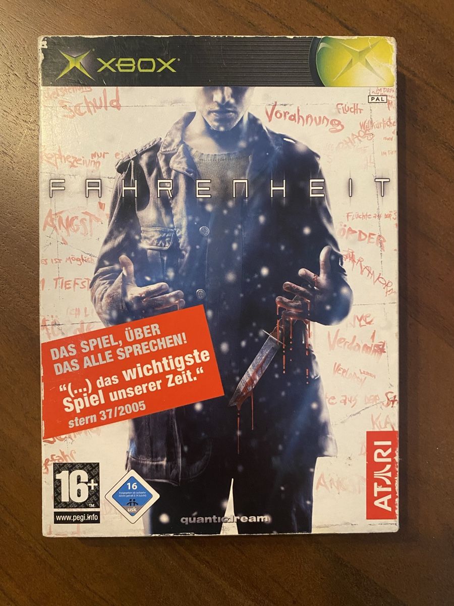 Microsoft Giochi: Fahrenheit für Xbox – Usato da Thunstetten venduto da Virus_33