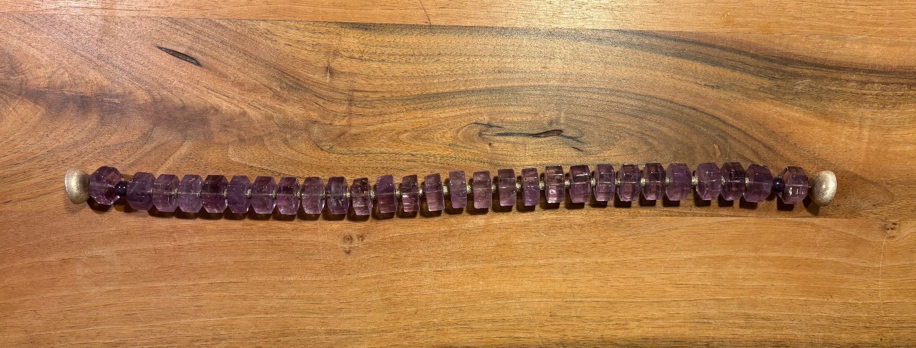 Bracciali & Braccialetti: Collier "Amethyst" mit Magnetverschluss Silber – Usato da Würenlos venduto da Rekalo 4