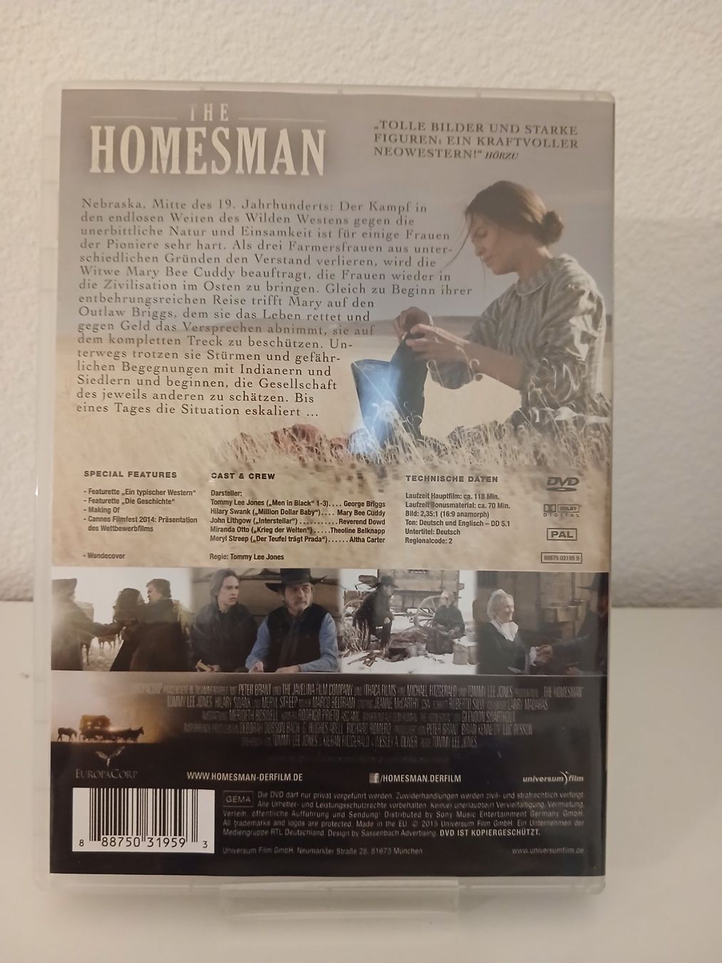 Alle DVDs: The Homesman – Gebraucht aus St. Margrethen SG von SamusAran 1