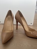 Christian Louboutin Pumps, nude, Gr. 37