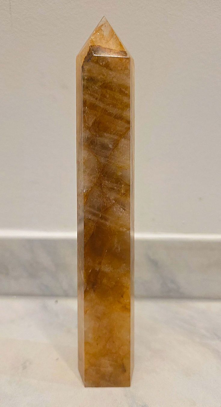 Minerali & Pietre curative: Golden Healer Obelisk 457g – Nuovo e nell'imballaggio originale da Matzingen venduto da Shay_Crystalz 1