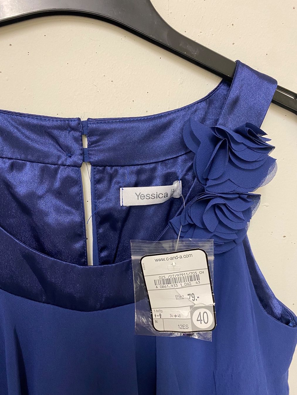 C&A Kleider: Cocktailkleid von Yessica gr.40 – Gebraucht aus Pfungen von Outlet64 4