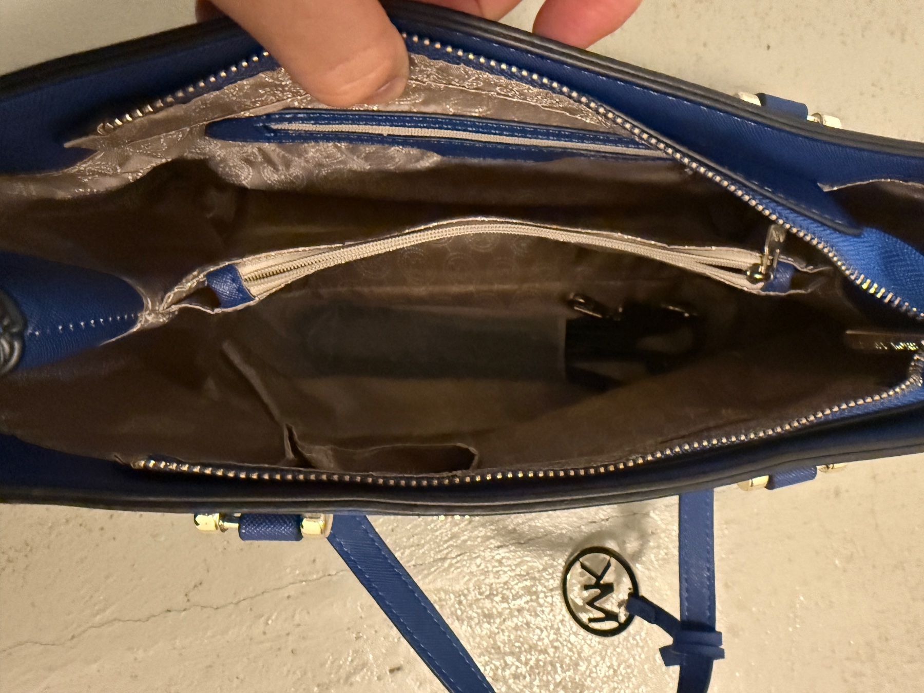 Michael Kors Taschen für Damen: Michael Kors Damentasche Blau / Neu – Neu (gemäss Beschreibung) aus Faellanden von csterus 5