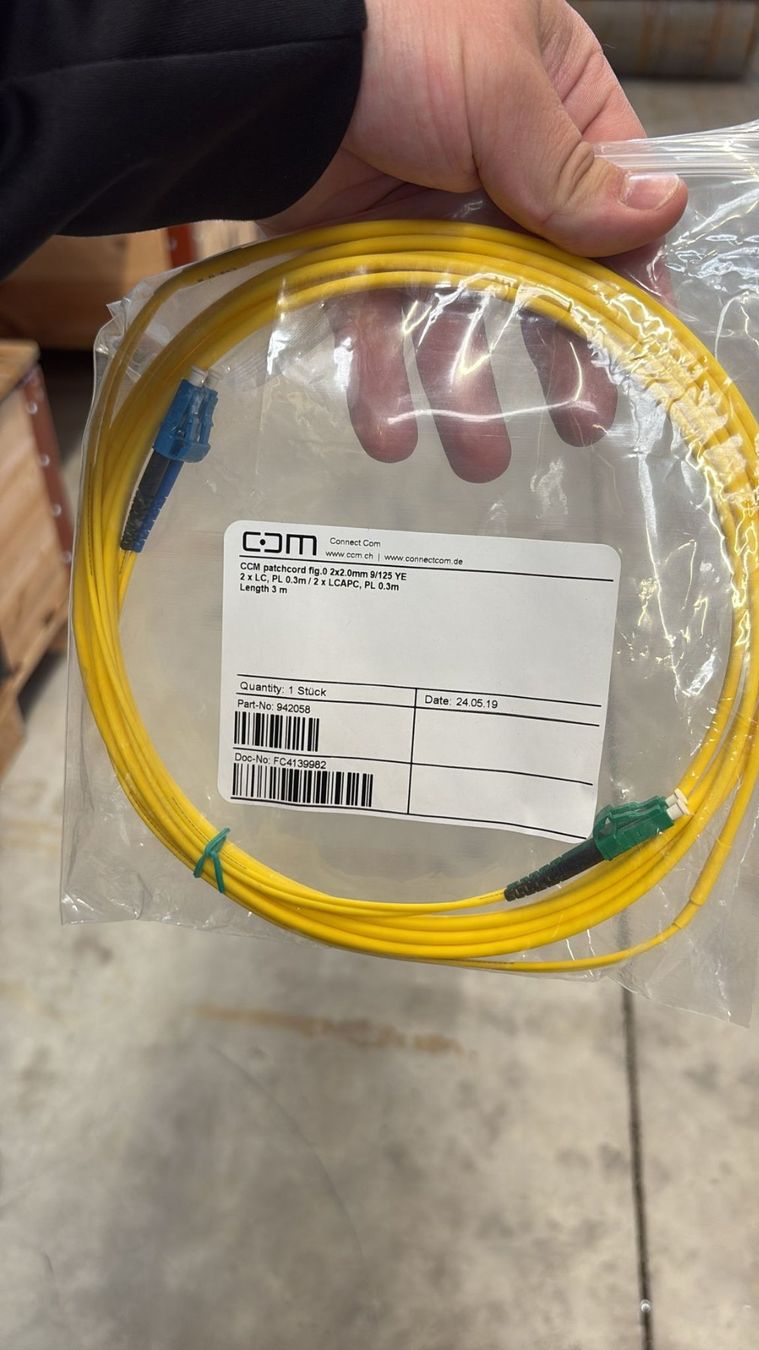 Cavi: Diverse Patchcords LC-LC / LC-APC / LC-E2000 bis 15m – Nuovo e nell'imballaggio originale da Sursee venduto da Network_41AG 2