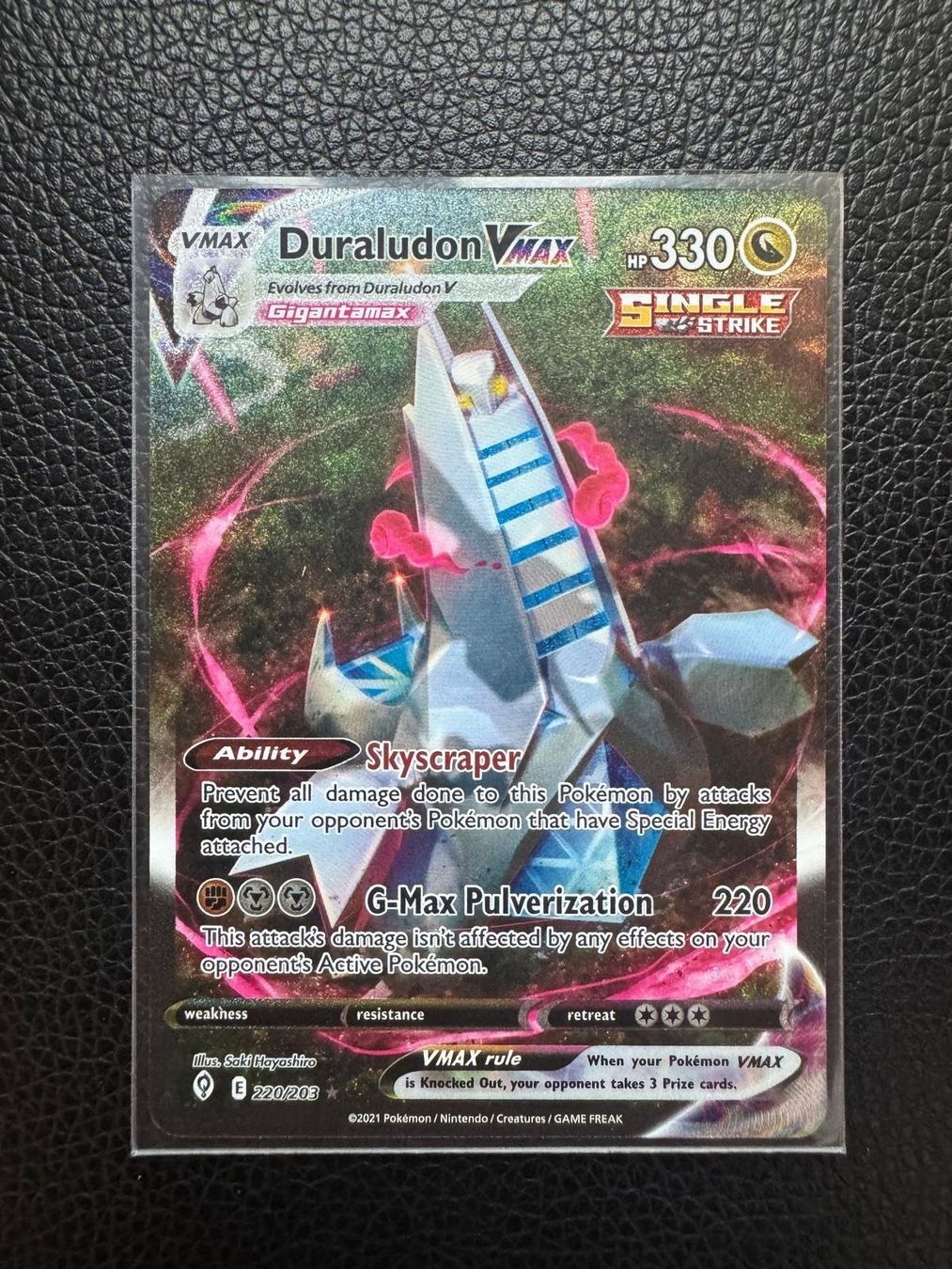 Pokémon Sammelbilder & Trading cards: Duraludon VMAX | SIR | EVS 220/203 | EN – Gebraucht aus Spreitenbach von Snacky96 2