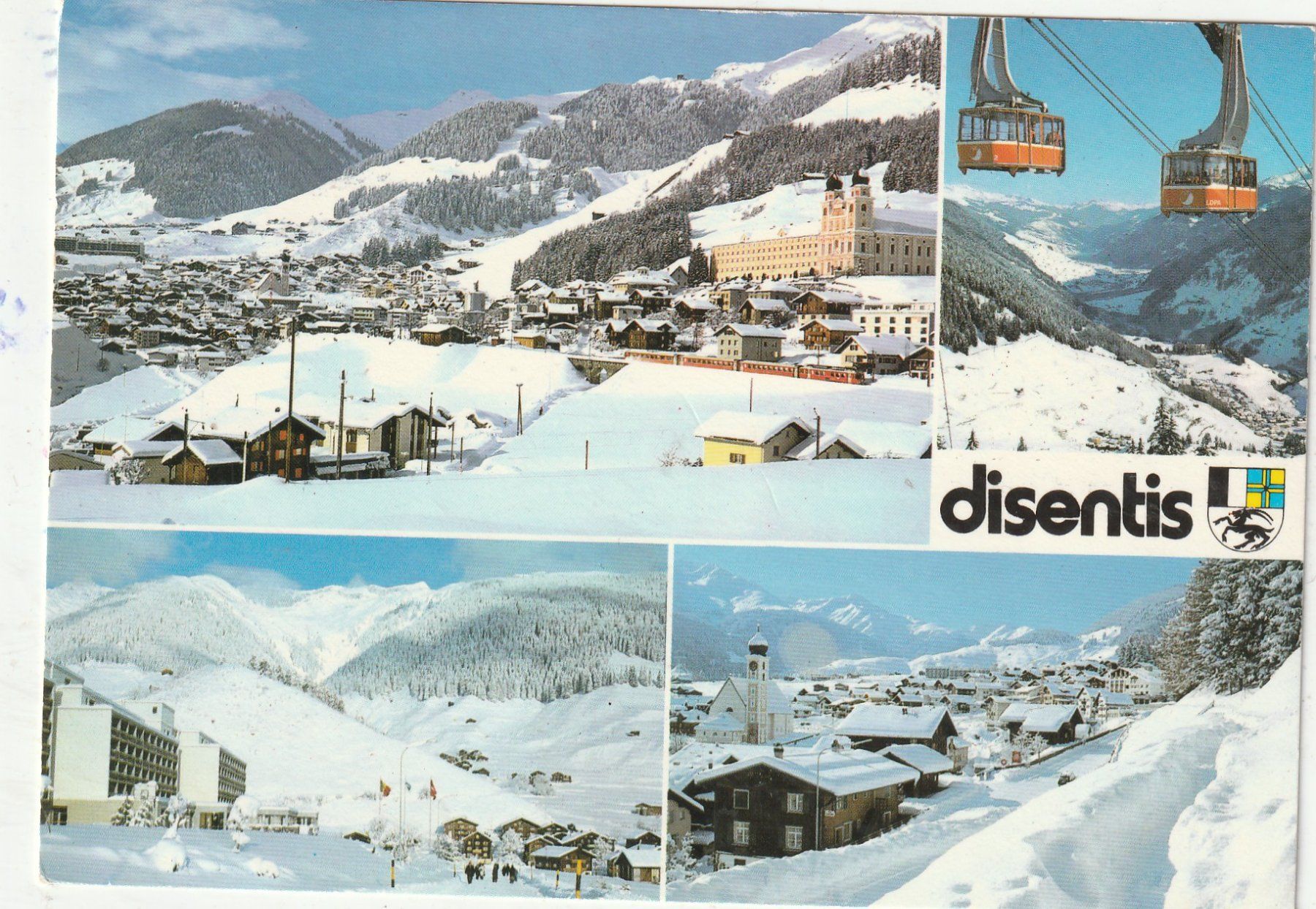Ansichtskarten: 10 AKK. Sedrun-Disentis-Falera-Bivio-Vals-Bernina etc – Gebraucht aus Lumbrein von made02 8