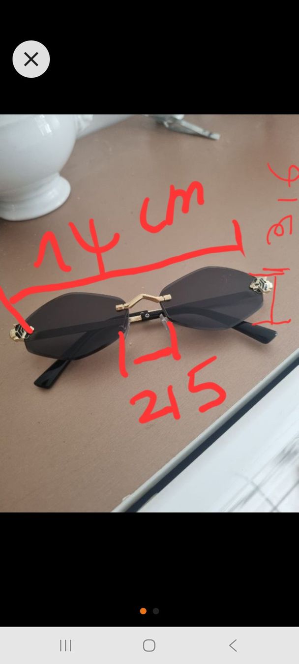 Occhiali & Lenti: Sonnenbrille – Nuovo (secondo la descrizione) da Pieterlen venduto da Ya0527yl 2