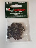 Kato Unitrack 24-820 Schienenverbinder UniJoiner, Braun, NEU