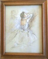 Top Impressionismus Ballerina - Ballett  Schule DEGAS antik