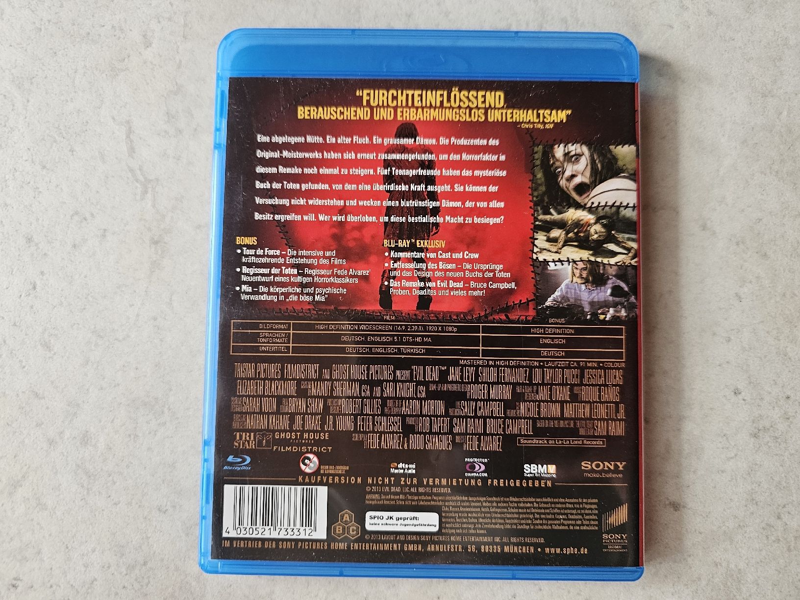 Alle DVDs: Evil Dead  /  Bluray – Gebraucht aus Schneisingen von backstore24 1