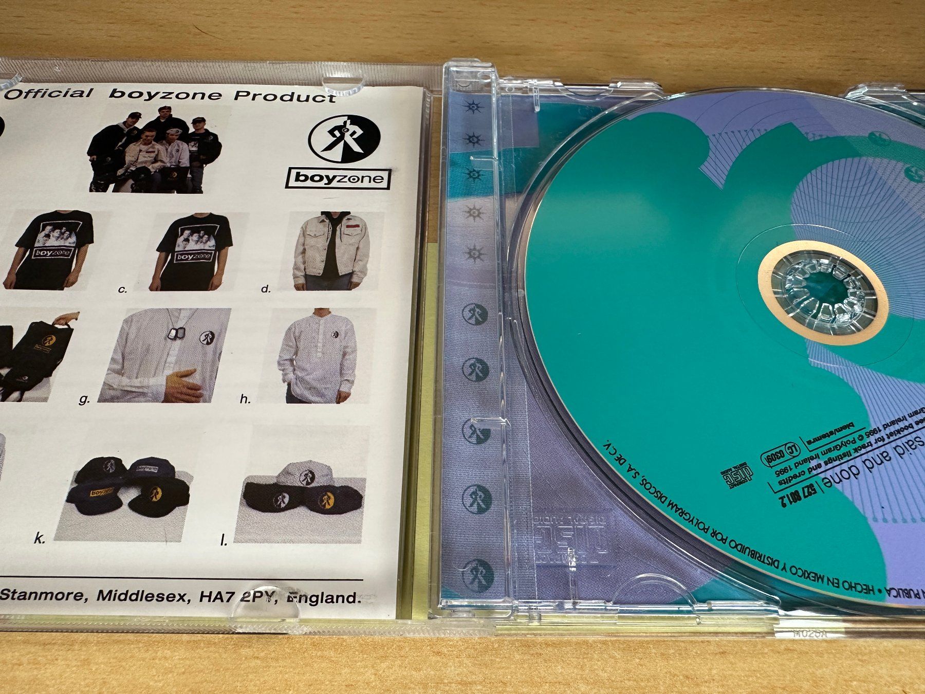 CD: Boyzone – Said And Done – Usato da Rikon im Tösstal venduto da Alpenmutz 2