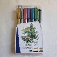Staedtler Metallic Marker Set, 8 Stifte, NEU & Original Verp