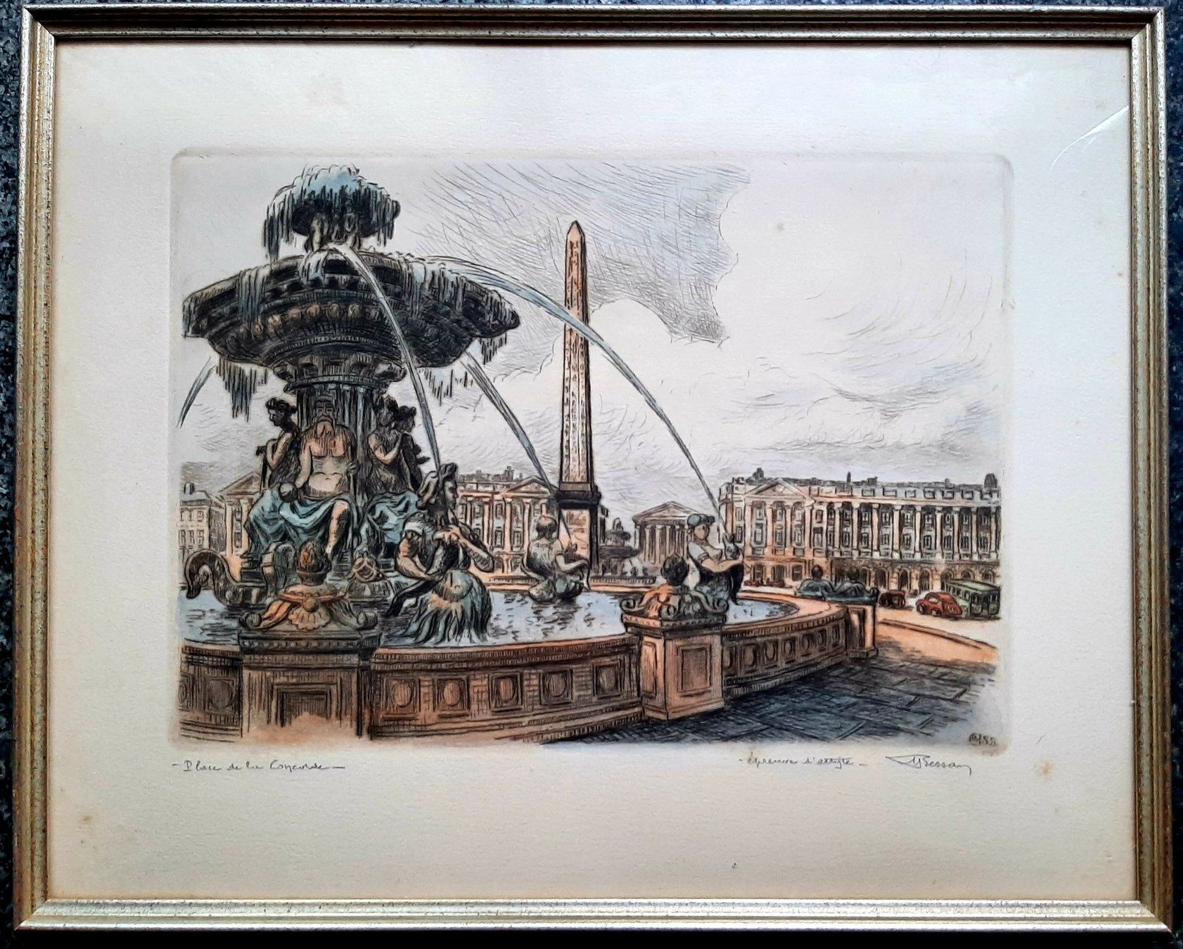 Grafica & Litografie: Epreuve d'artiste Marcel Bessan – Usato da Montet (Glâne) venduto da Koada2