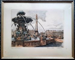 Epreuve d'artiste Marcel Bessan