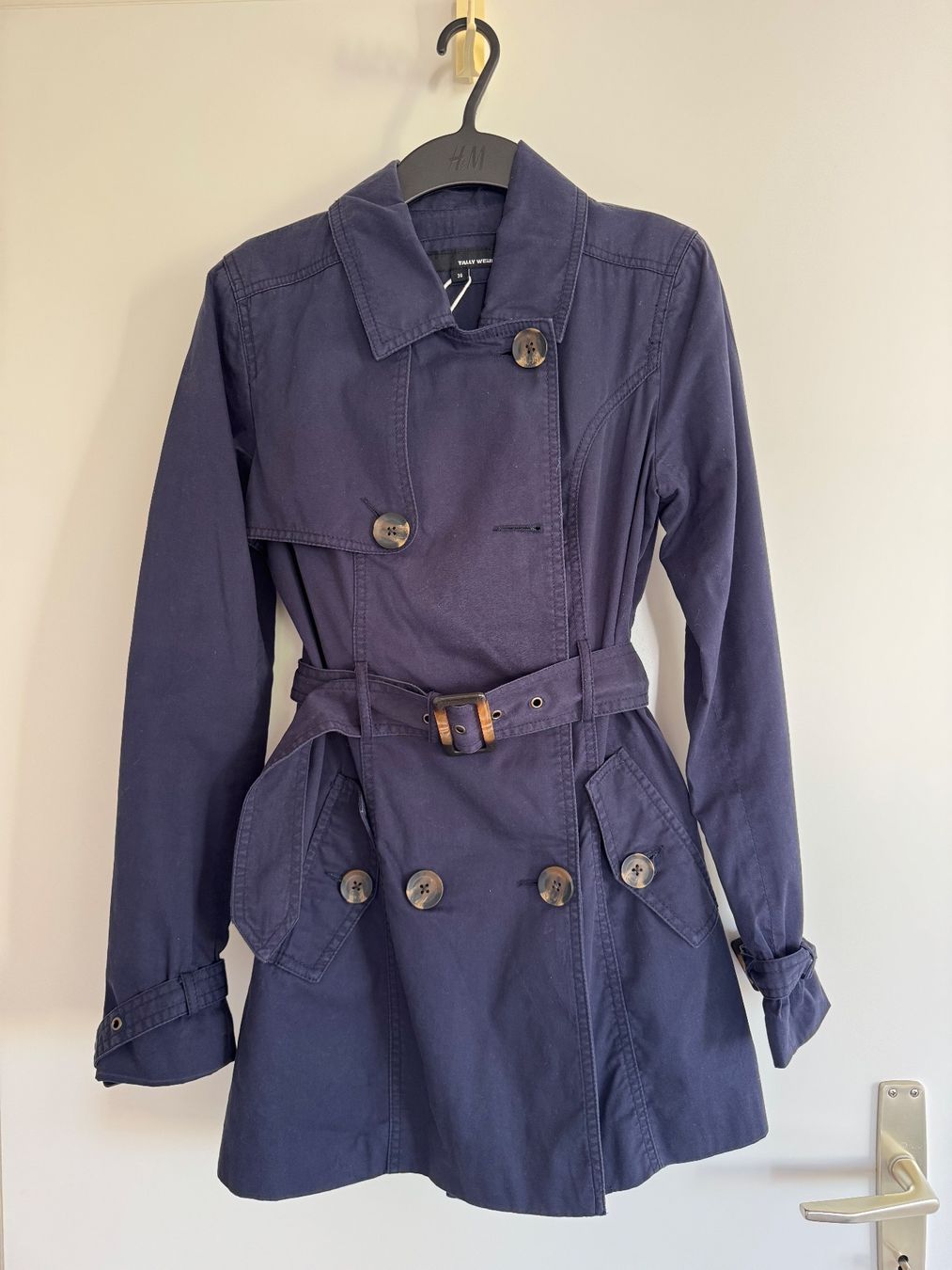 Tally Weijl Jacken & Mäntel: Trenchcoat bleu marine – Gebraucht aus Denens von sar_5wlm 5