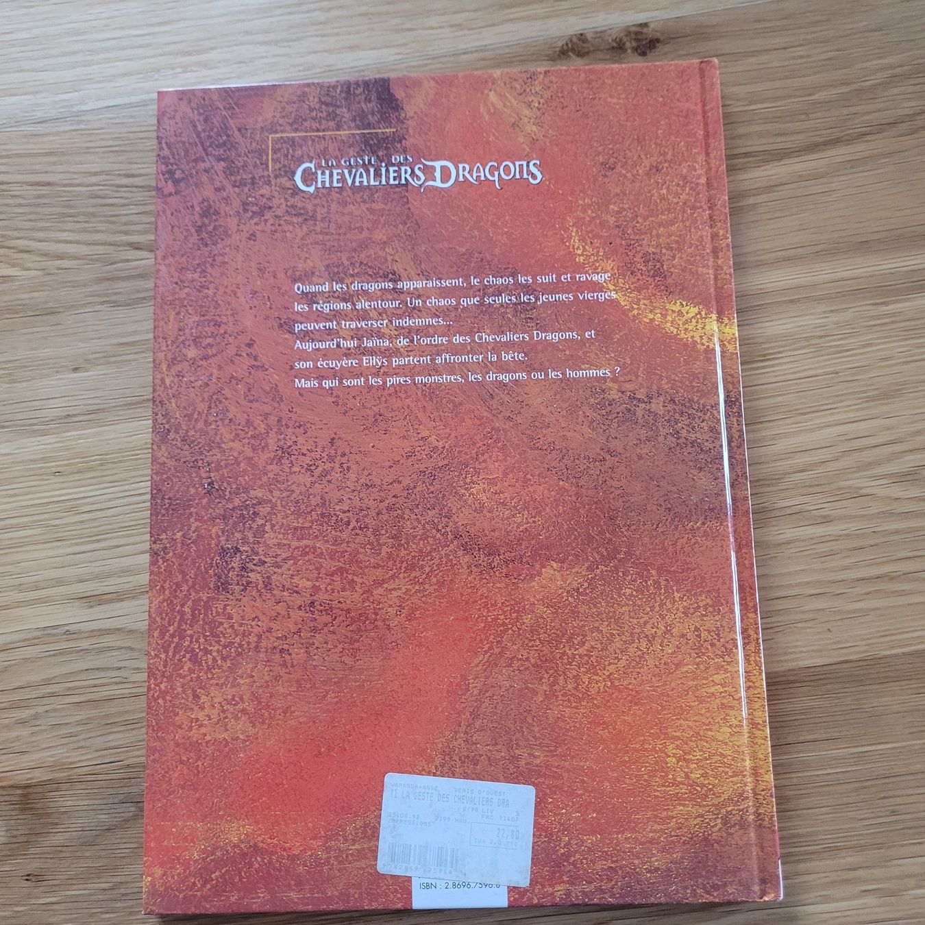 Fumetti: BD EO Cotée La Geste Des Chevaliers Dragons 1. Jaïna – Usato da Biel/Bienne venduto da Destockweb 6