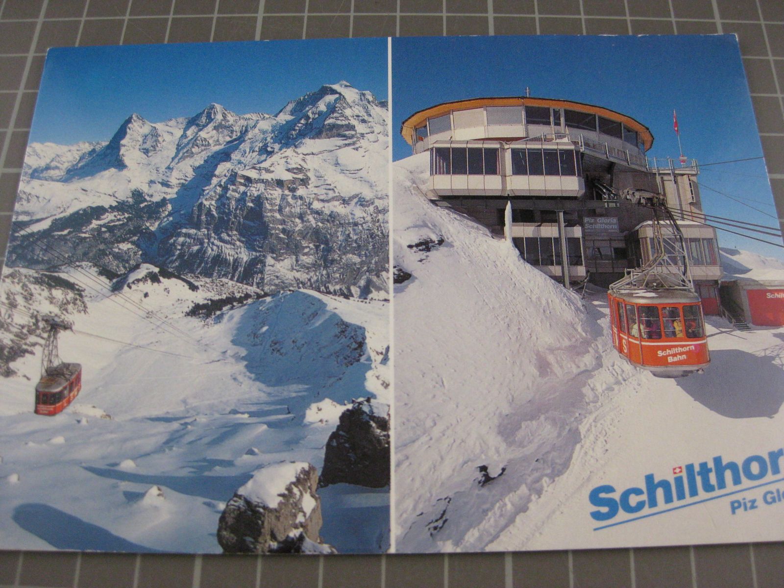 Cartoline postali: AK Schilthorn mit Luftseilbahn – Usato da Malters venduto da Marosko