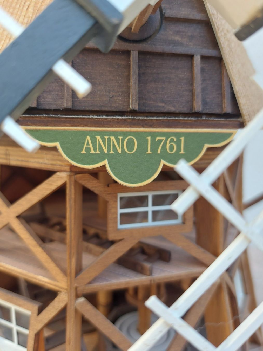 Kit di modellismo & Modellini statici: WINDMÜHLE  mit detailliertem Antrieb aus Holz – Nuovo (secondo la descrizione) da Herrliberg venduto da Jakob8539 8