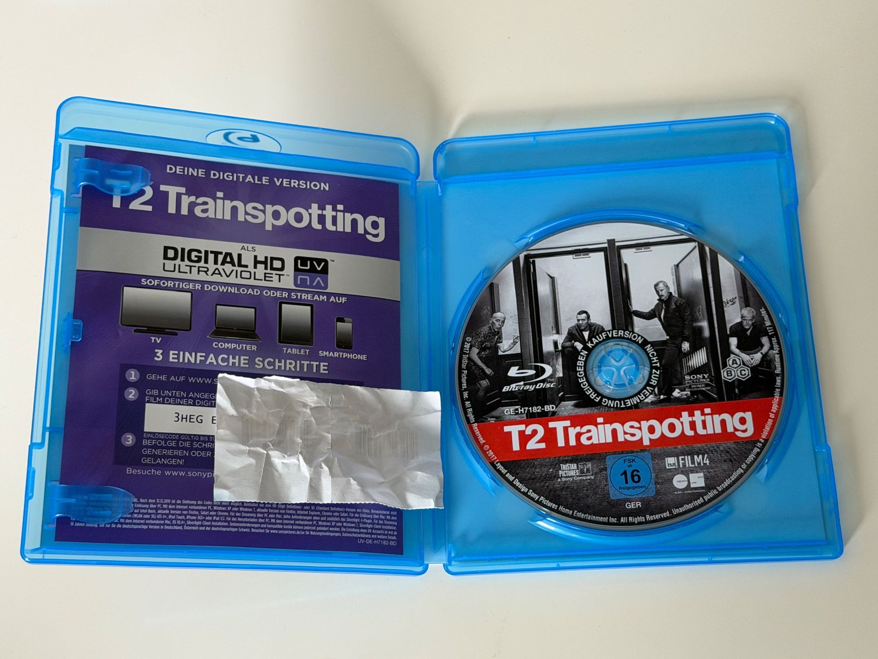 Tutti i DVDs: T2 Trainspotting 2 - Blu-Ray - Top Zustand – Nuovo (secondo la descrizione) da Altstätten SG venduto da sheamus 2