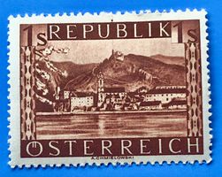 Briefmarken aus  Österreich 1945 Landschaften 