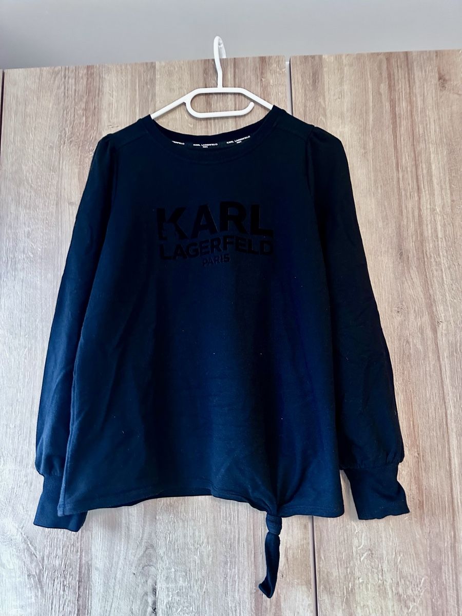Karl Lagerfeld Pullover & Sweatshirts: Pullover Karl Lagerfeld schwarz Grösse XS fast neu – Neu (gemäss Beschreibung) aus Chur von BondiGR 1