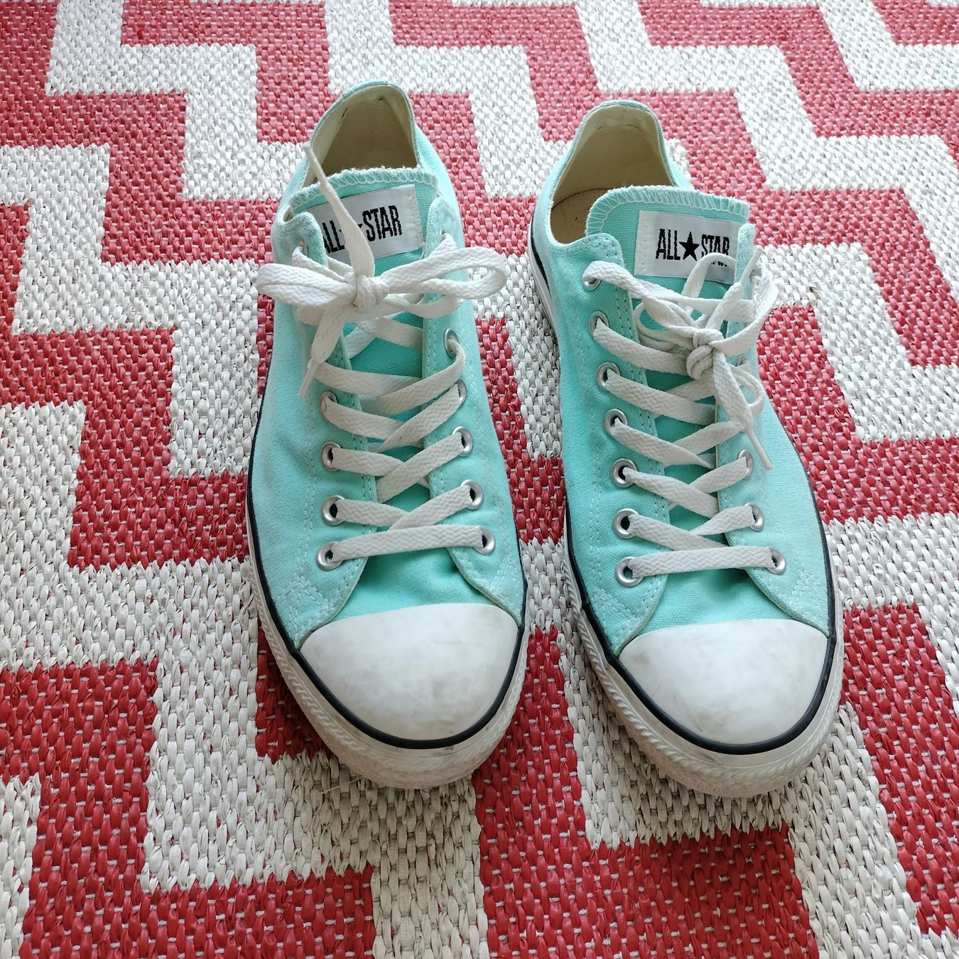 Converse Scarpe da uomo: Converse All Star Light Blue - Gr. 45 – Usato da Bern venduto da SportsMemos
