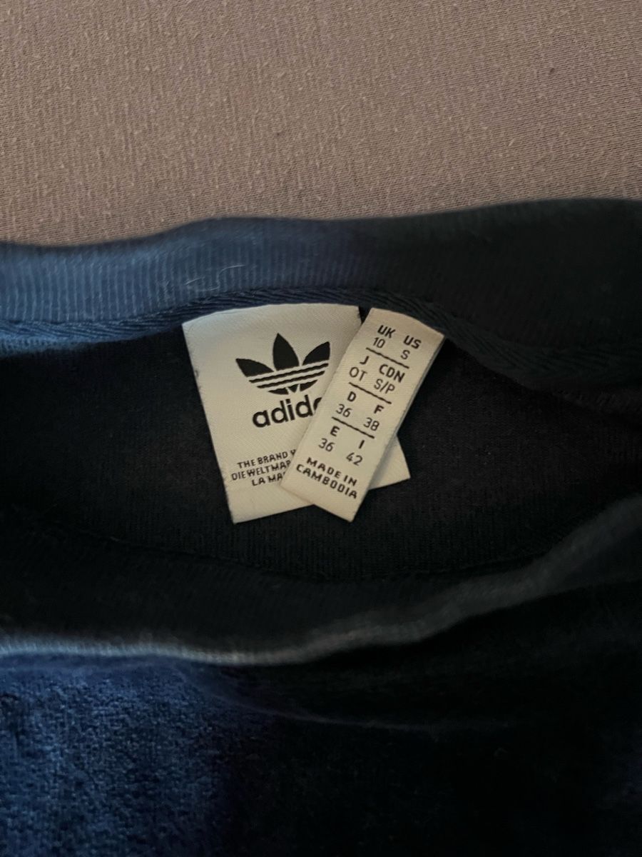 Adidas Maglioni & Felpe: Adidas Samt Pullover, Top Zustand, Gr. 36/S, – Nuovo (secondo la descrizione) da Eiken venduto da Lera.24 1