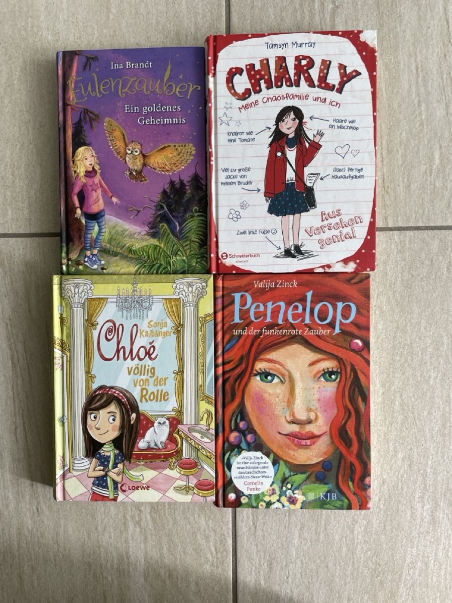 Bücher: Kinderbuch 4er Set: Eulen, Charly, Chloe, Penelop – Gebraucht aus Zufikon von Mandypat73