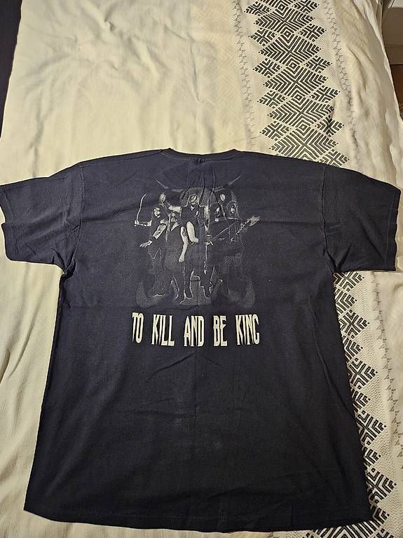 T-Shirts: T-shirt Thronar - "To Kill and Be King" - Taille L – Gebraucht aus Monthey von darkmine