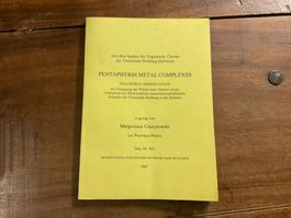 Dissertation chimie organique, Fribourg 1987, rare!